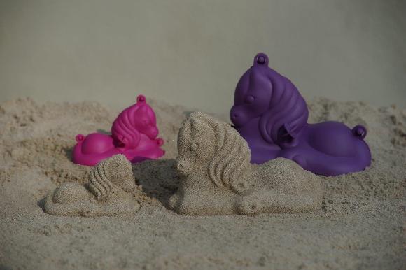3D formičky - Mini (Krokodýl, Kočka, Koník a Lev)