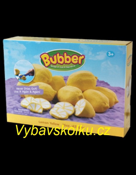 Bubber krabice – barva žlutá 1200g