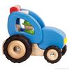 Dřevěný modrý traktor, GOKI
