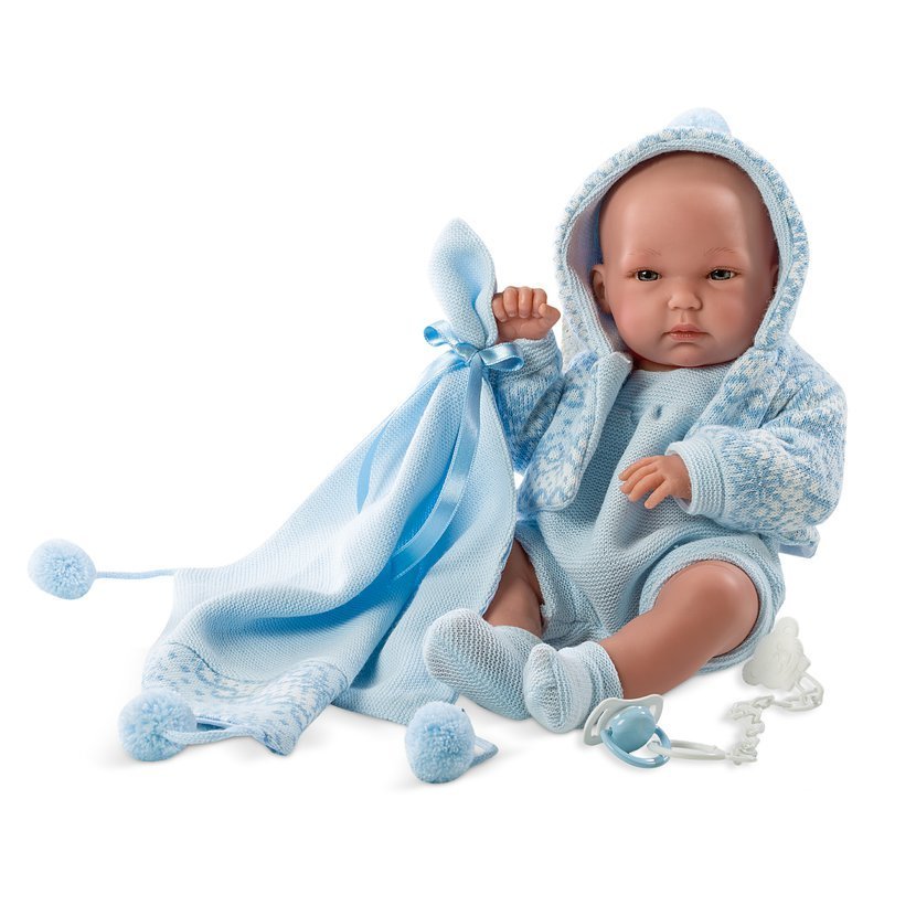 Panenka novorozeně chlapeček bez zvuku 35cm, Llorens DOČASNĚ NEDOSTUPNÉ